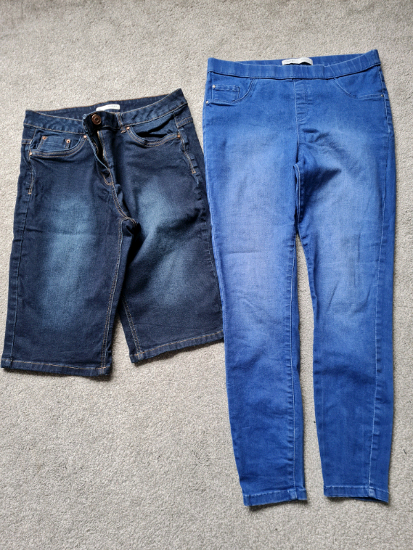 Womens jeggings and shorts size 14 | in 